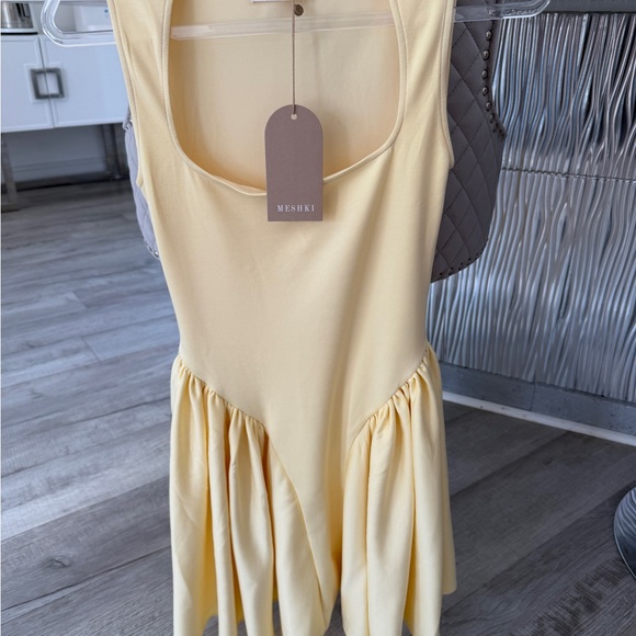 Meshki Dresses & Skirts - Meshki Yellow Mini Dress